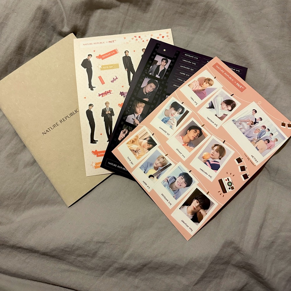 NCT 127 x Nature Republic merch